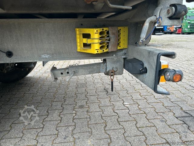 Three-way tipper trailer MÖSLEIN ALU 3Skipper Tandem Tieflader mit 2 Rampen