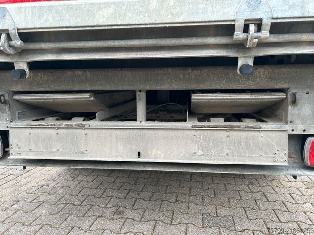 Three-way tipper trailer MÖSLEIN ALU 3Skipper Tandem Tieflader mit 2 Rampen