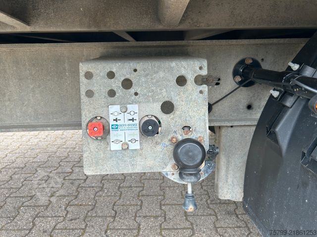 Three-way tipper trailer MÖSLEIN ALU 3Skipper Tandem Tieflader mit 2 Rampen