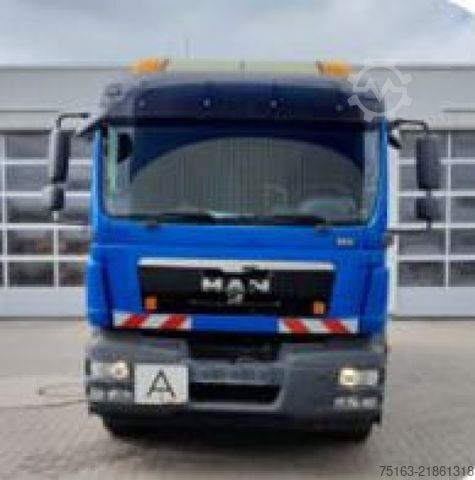 Vacuum tank truck MAN TG-M 18.340 4x2 Saug + Spülwagen Müller Vacumas