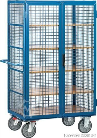 Shelf trolley L1370xW845xH1792mm - 1 unit FETRA 