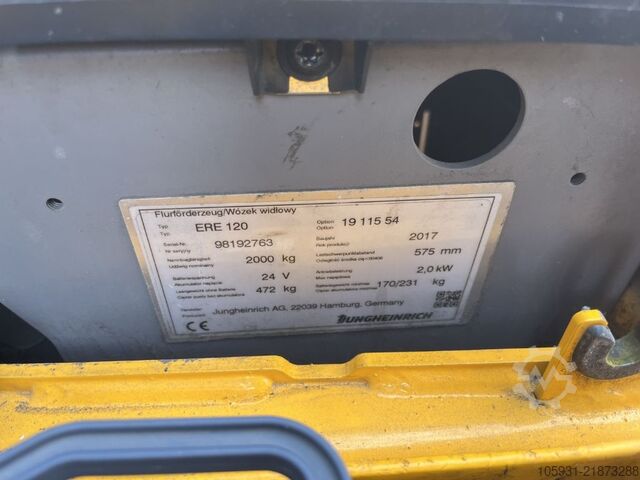 Electric Pallet Truck Jungheinrich ERE120