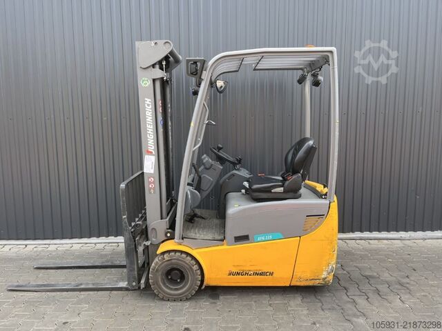 Electric 3-wheel forklift Jungheinrich EFG115