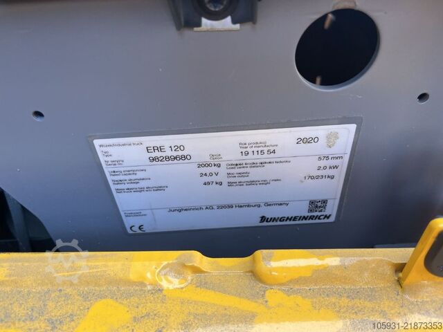 Electric Pallet Truck Jungheinrich ERE120