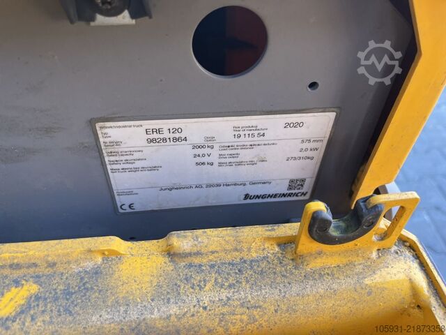Electric Pallet Truck Jungheinrich ERE120