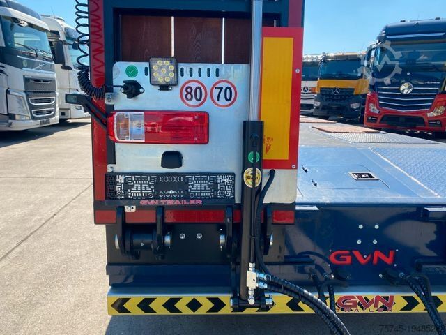 Low loader semitrailer  GVN 3GVN29 * ÜBERBREITE TAFEL*KOC*LIFT*P