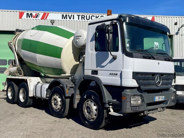 Blender Mercedes-Benz Actros 3236 8X4 Manual SCHWING Stetter, 10 m3 G...