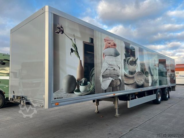 Box semitrailer  WÜLLHORST *NEUWERTIG* 2T LBW * LIFT * LENK * AHK