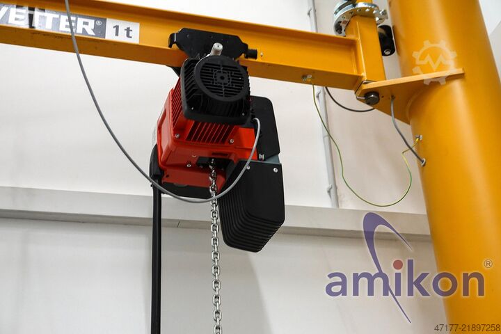 Pillar Slewing Crane 1000 kg Industrial Crane Vetter PS10-2,0 1t