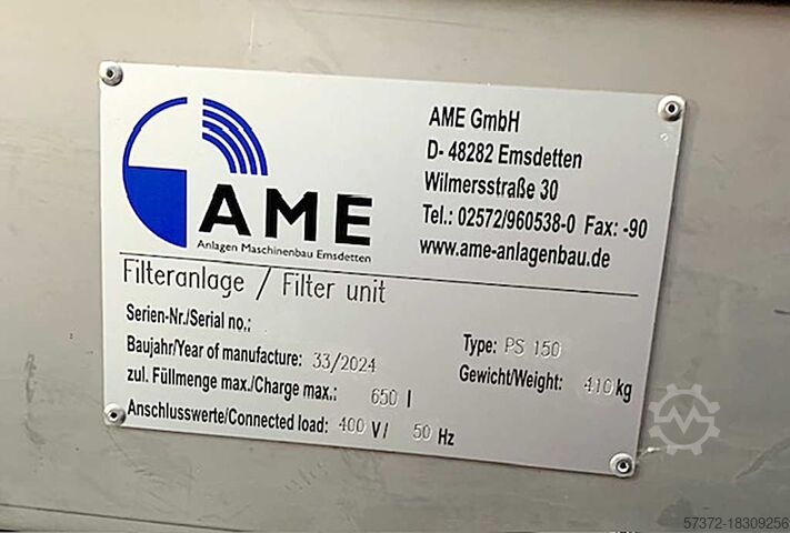 Paper Belt Filter AME PS 150