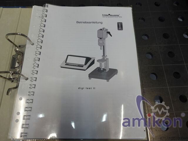 Baujahr 2022 – Shore A/B/0 + Zubehör Bareiss digi test II Härteprüfgerät