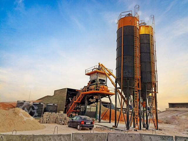 Ready mix plant Stationary Concrete Mixing Plant Stationary asphalt mix plant