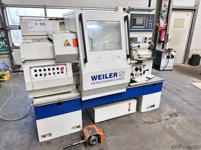 Cycle-controlled lathe WEILER E 35 D