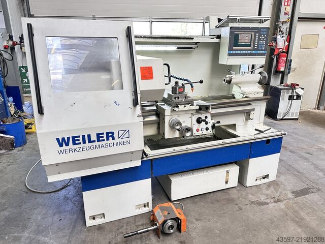 Cycle-controlled lathe WEILER E 35 D