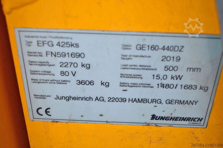 Jungheinrich EFG 425ks Jungheinrich EFG 425ks