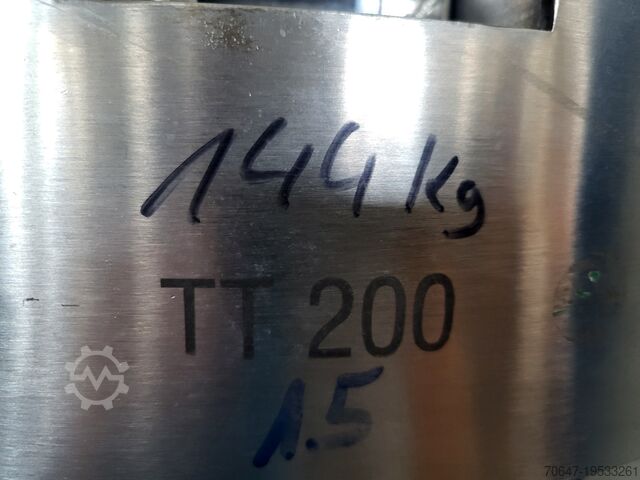 Plastic silos, 3 units, for 700 EUR Colortronic TT 400