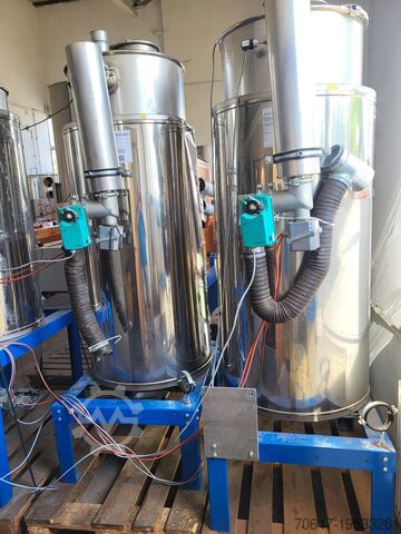 Plastic silos, 3 units, for 700 EUR Colortronic TT 400