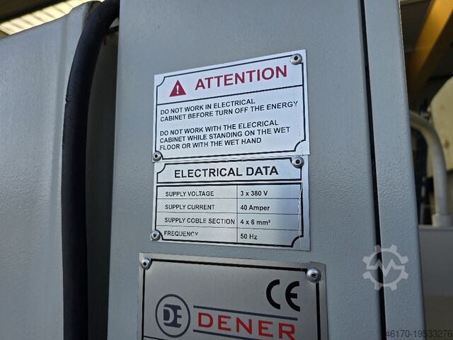 Hydraulic plate shears Dener DMMH CNC 41 06
