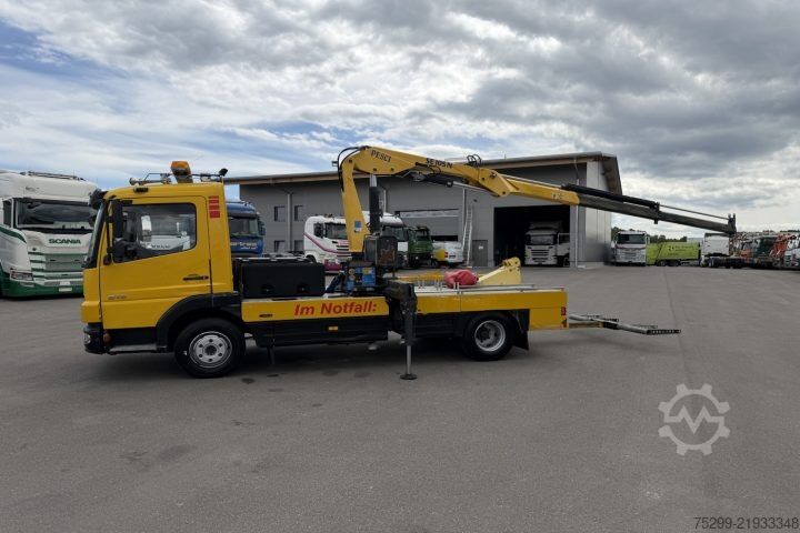 Car carrier truck Mercedes-Benz Atego 815 4x2 SE 105N/2 / Swiss-Vehicle