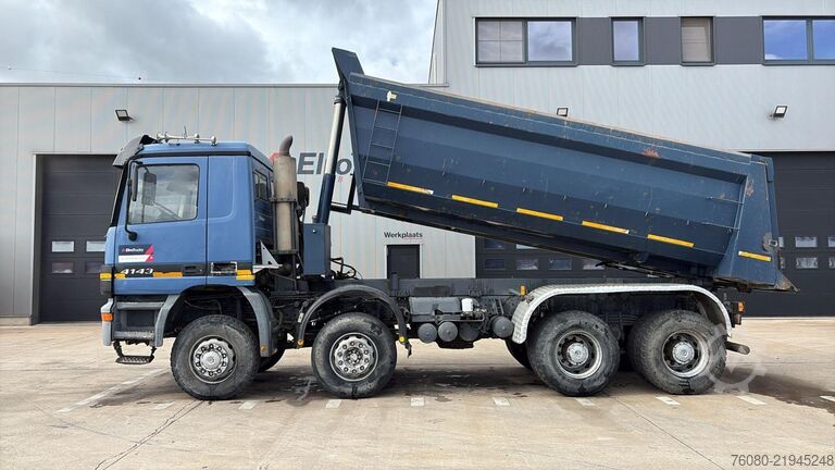 Kipper Mercedes-Benz Actros 4143 (EPS / 3 PEDALES / 8X6 / LAMES / GR...