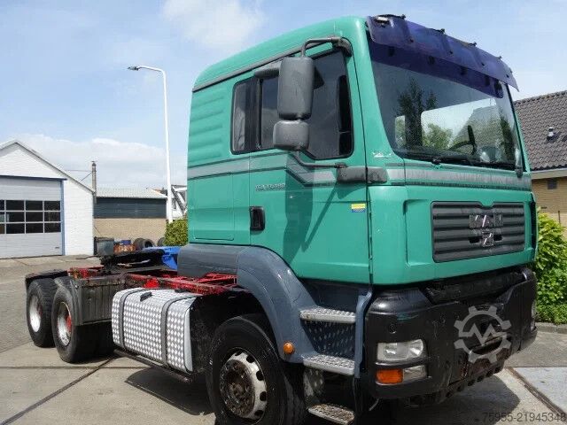 Schwerlast MAN TGA 33.480 6X4 STEEL SPRINGS MANUAL GEARBOX,AIR...