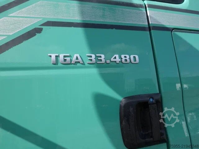 Schwerlast MAN TGA 33.480 6X4 STEEL SPRINGS MANUAL GEARBOX,AIR...