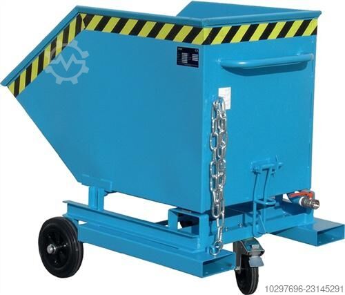 Späne-Kastenwagen 600l L1395xB1070xH1220mm - 1 ST Bauer 