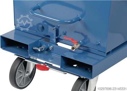 Tipping skip, capacity 250 l, dimensions L1359 x W713 x H780 mm - 1 unit  