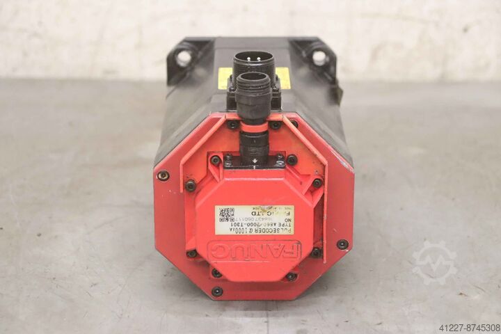 Servomotor 1,6 kW 3000 U/min Fanuc Santenberg A06B-0227-B000 GTC S 2