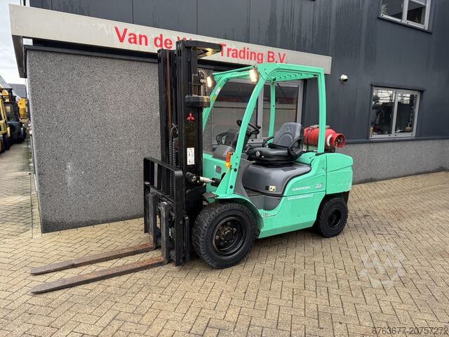 Mitsubishi FG35N Triplo 475 Freelift / Seitenschieber LPG 2010 MITSUBISHI FG35N Triplo 475 Freelift / Sideshift LPG 2010