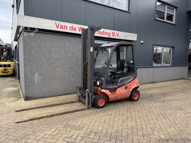 Linde H16T-03 Triplex 540 Freelift / Seitenschub LPG 2006 LINDE H16T-03 Triplex 540 Freelift / Sideshift LPG 2006
