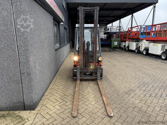 Linde H16T-03 Triplex 540 Freelift / Seitenschub LPG 2006 LINDE H16T-03 Triplex 540 Freelift / Sideshift LPG 2006