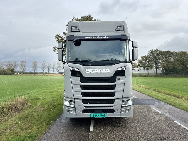 Scania S450 NGS 6X2 Maschinentransporter / Auffahr-Lastwagen Euro 6 Automatik - Vollluftfederung - 2 SCANIA S450 NGS 6X2 Machine Transporter / Oprij Vrachtwagen Euro 6 Automaat - Full Air - 2019 - APK 11-26