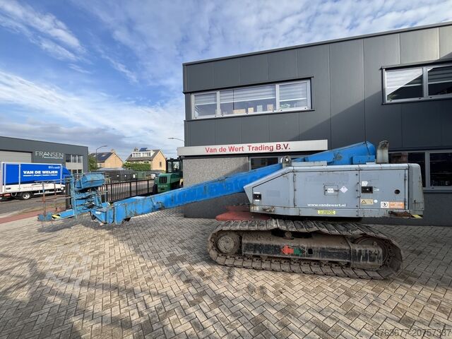 Raupenarbeitsbühne AICHI SR18A, Teleskoparbeitsbühne, ISUZU Diesel, Gummipads, Baujahr 2007 AICHI SR18A telescoop hoogwerker ISUZU diesel rubber pads 2007 AICHI