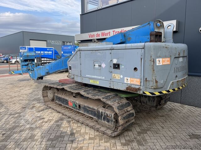 Raupenarbeitsbühne AICHI SR18A, Teleskoparbeitsbühne, ISUZU Diesel, Gummipads, Baujahr 2007 AICHI SR18A telescoop hoogwerker ISUZU diesel rubber pads 2007 AICHI