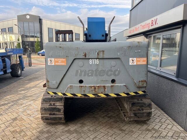 Raupenarbeitsbühne AICHI SR18A, Teleskoparbeitsbühne, ISUZU Diesel, Gummipads, Baujahr 2007 AICHI SR18A telescoop hoogwerker ISUZU diesel rubber pads 2007 AICHI