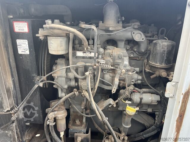 Raupenarbeitsbühne AICHI SR18A, Teleskoparbeitsbühne, ISUZU Diesel, Gummipads, Baujahr 2007 AICHI SR18A telescoop hoogwerker ISUZU diesel rubber pads 2007 AICHI