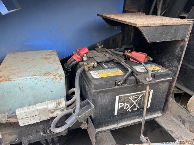 Raupenarbeitsbühne AICHI SR18A, Teleskoparbeitsbühne, ISUZU Diesel, Gummipads, Baujahr 2007 AICHI SR18A telescoop hoogwerker ISUZU diesel rubber pads 2007 AICHI