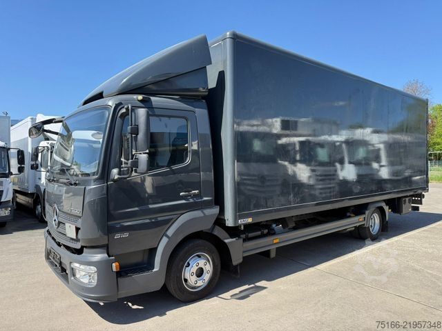 Box van MERCEDES-BENZ ATEGO 818 L Koffer 7,2 m LBW 1 TO.*SEITENTÜR