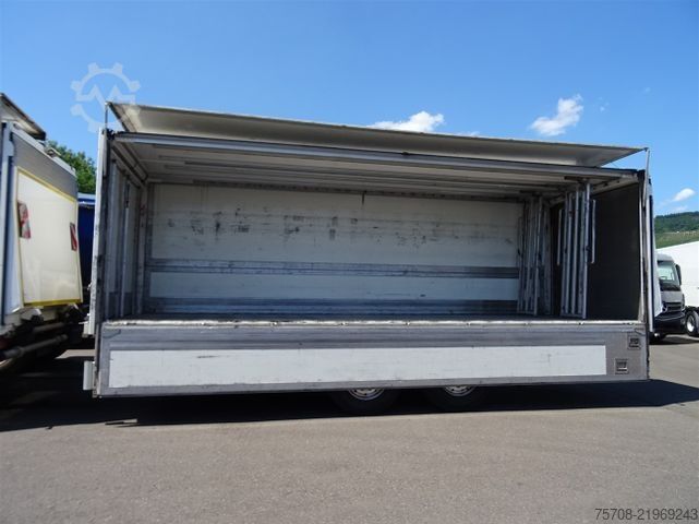 LKW mit Getränkeaufbau MERCEDES-BENZ 2545 Actros*kpl Zug*durchladbar*NLA*2xLBW*38 Pal