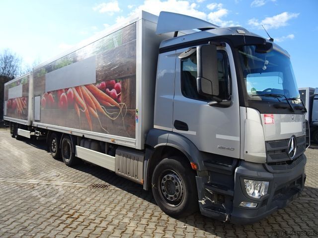 Refrigerated truck MERCEDES-BENZ 2540 Antos*Durchladbar*Frigoblock*2x LBW*kpl Zug