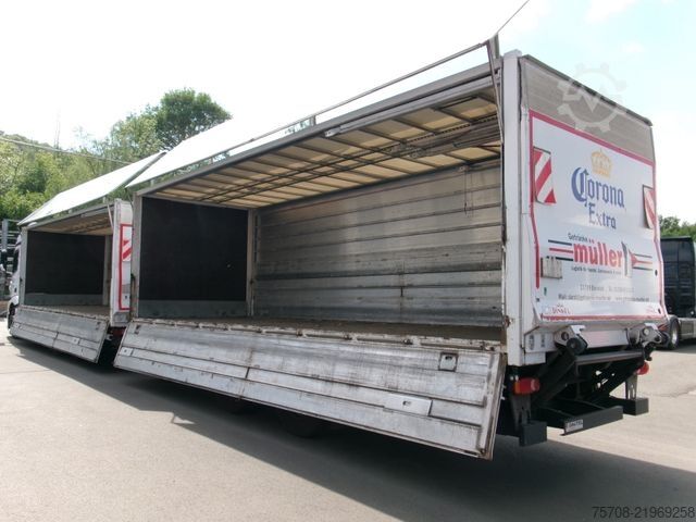 LKW mit Getränkeaufbau MERCEDES-BENZ 2545 Actros*kpl Zug*2x LBW*2x 7,7m*Lift/Lenk*Ret