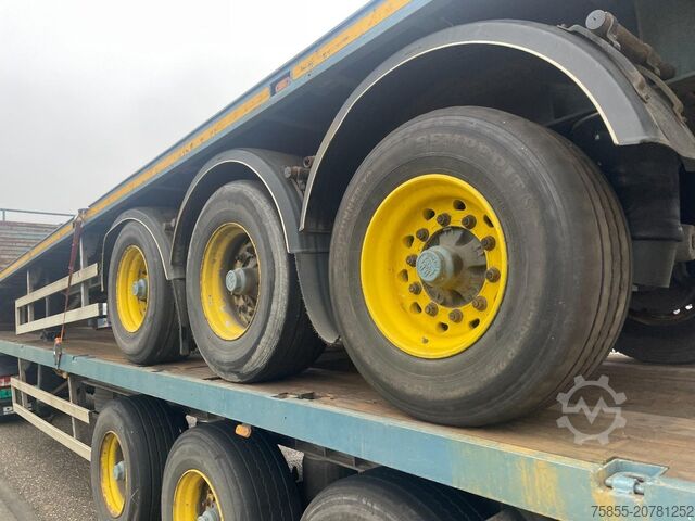 Plattformanhänger Haan OPL45 Heavy Duty (45Ton) / Rungen-Potholes /BPW...