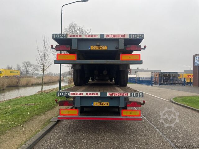 Plattformanhänger Haan OPL45 Heavy Duty (45Ton) / Rungen-Potholes /BPW...