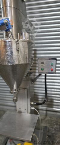 Volumetric Pedestal Auger Filler Webb Automation GWA Easifill Powder Filler