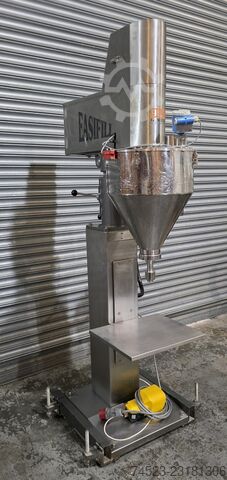 Volumetric Pedestal Auger Filler Webb Automation GWA Easifill Powder Filler