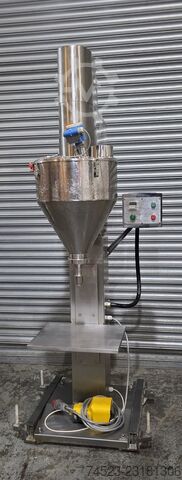 Volumetric Pedestal Auger Filler Webb Automation GWA Easifill Powder Filler