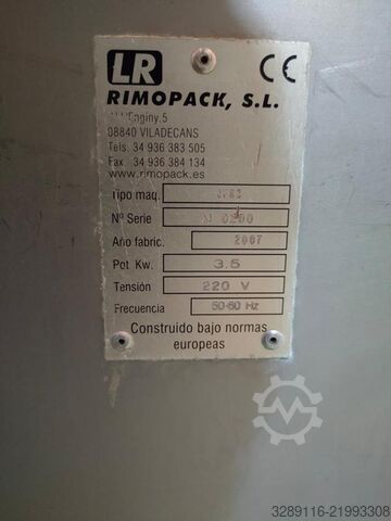 Solid product bagging and packaging machine RIMOPACK JFS3