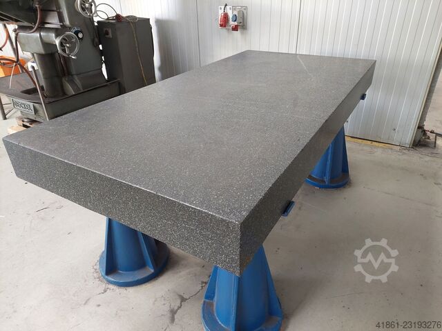 Measuring and inspection plate made of natural stone FISCHER 