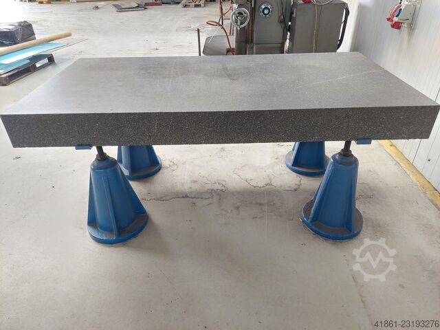 Measuring and inspection plate made of natural stone FISCHER 